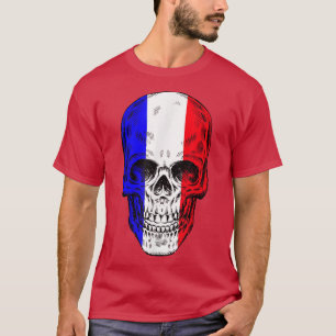 Cooler Schädel mit dem Exemplar des T - Shirt mit 