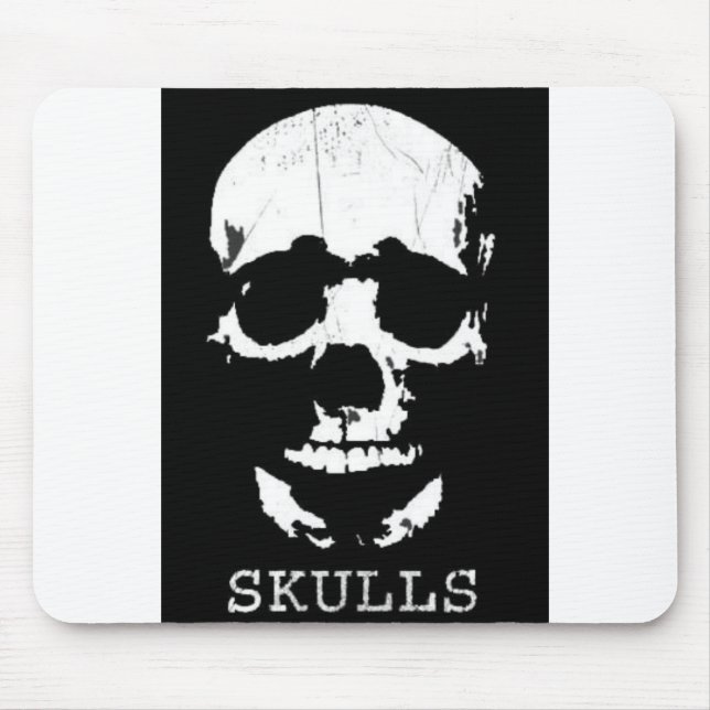 COOLER SCHÄDEL MOUSEPAD (Vorne)