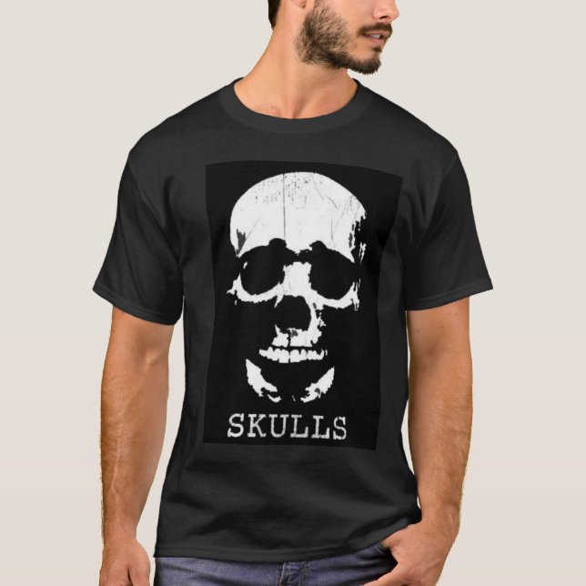 COOLER SCHÄDEL T-Shirt (Vorderseite)