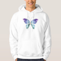 Cooler Schatten-Regenbogen Wings Schmetterling