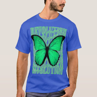 Cooler Schmetterling Quotenrevolution T-Shirt