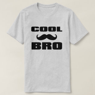 Cooler Schnurrbart Bro T-Shirt