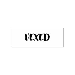 Cooler Schriftart. Vokabular für Ihre Stimmung Permastempel