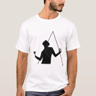Cooler Schwarzer Mann T-Shirt