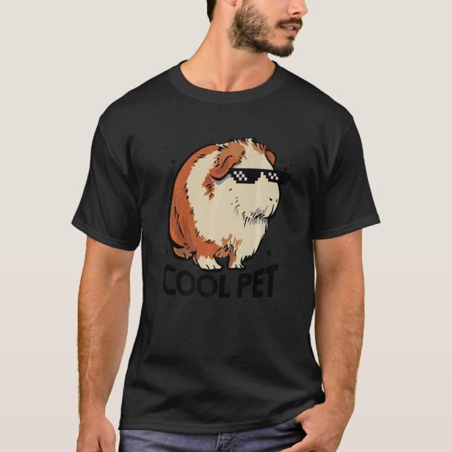 Cooler Schweinefleischbesitzer  Guinea T-Shirt (Vorderseite)