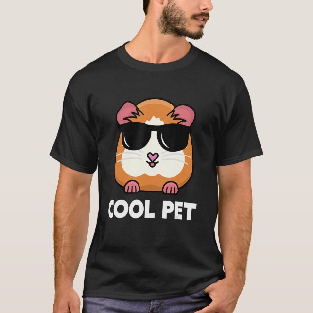 Cooler Schweinefleischbesitzer  Guinea T-Shirt (Vorderseite)