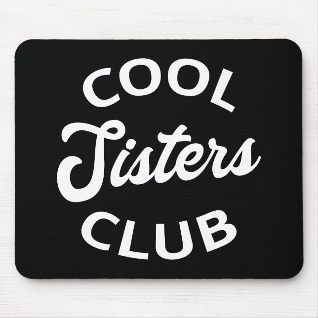 Cooler Schwesterklub I Mousepad (Vorne)