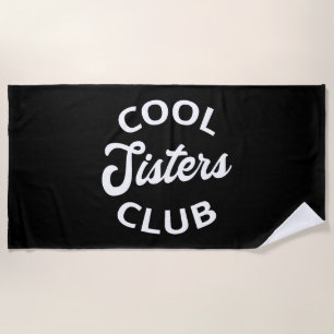 Cooler Schwesterklub I Strandtuch