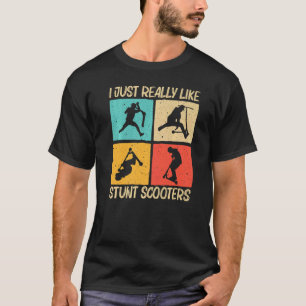 Cooler Scooter für Männer Frauen Scootering Scoote T-Shirt