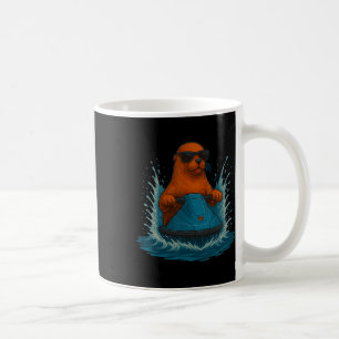 Cooler Seelöwe mit Sonnenbrille Jet-Ski-Fahrer Som Kaffeetasse