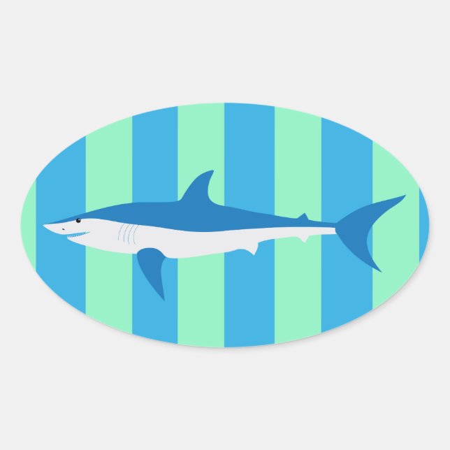 Cooler SHARK Party Sticker (Vorderseite)
