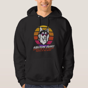 Cooler sibirischer Husky Hoodie