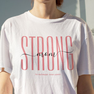 COOLER SINGLE MAMA STRONG MAMA BESTE MAMA JE T-Shirt