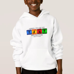Cooler Ski ist es eine Lebensart Hoodie