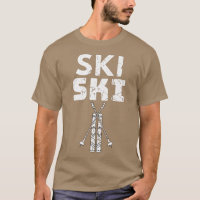 Cooler Skilanglauf Schnee Skifahrer Männer Frauen