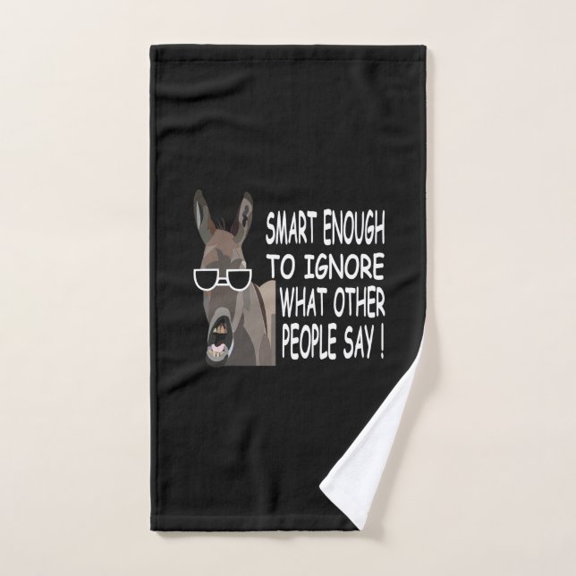 Cooler Smart Donkey Handtuch (Handtuch)