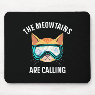 Cooler Snowboard für Männer Frauen Kinder Skiliebh Mousepad