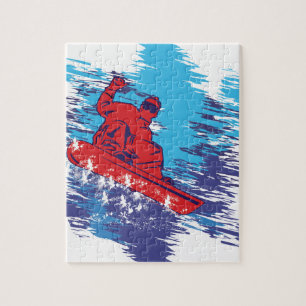 Cooler Snowboarder Puzzle