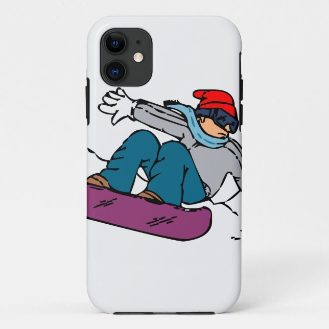 Cooler Snowboarder | Snowboardgeschenk | Liebe im  Case-Mate iPhone Hülle (Rückseite)