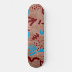 Cooler Spaß Einmalige Wandschriften Skateboard