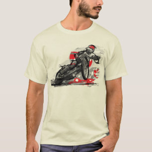 Cooler Speedway-MotorradRacer T-Shirt