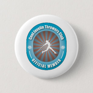 Cooler Speer-Spritzring-Verein Button