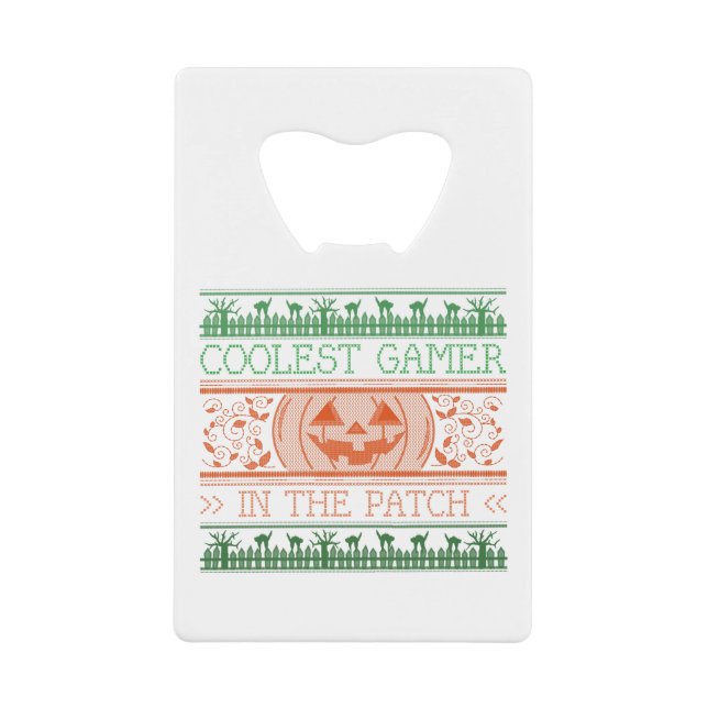 Cooler Spieler Geldbeutel Flaschenöffner (Vorderseite)