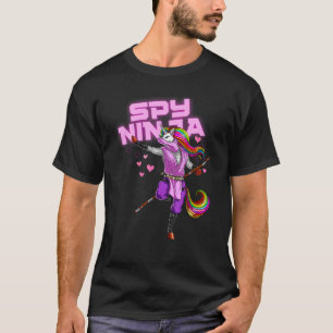 Cooler Spionage-Gaming-Ninja-Gamer-Einhorn-Ninja-J T-Shirt