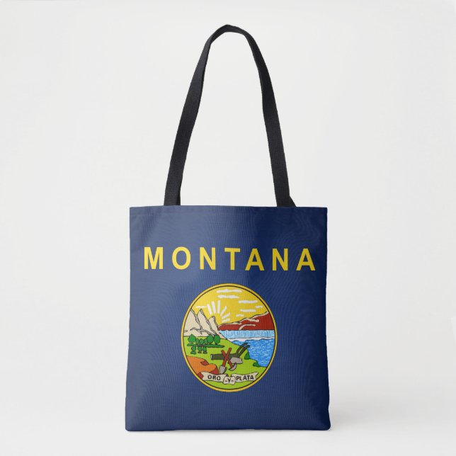Cooler Staat der Fahne von Montana (Vorderseite)
