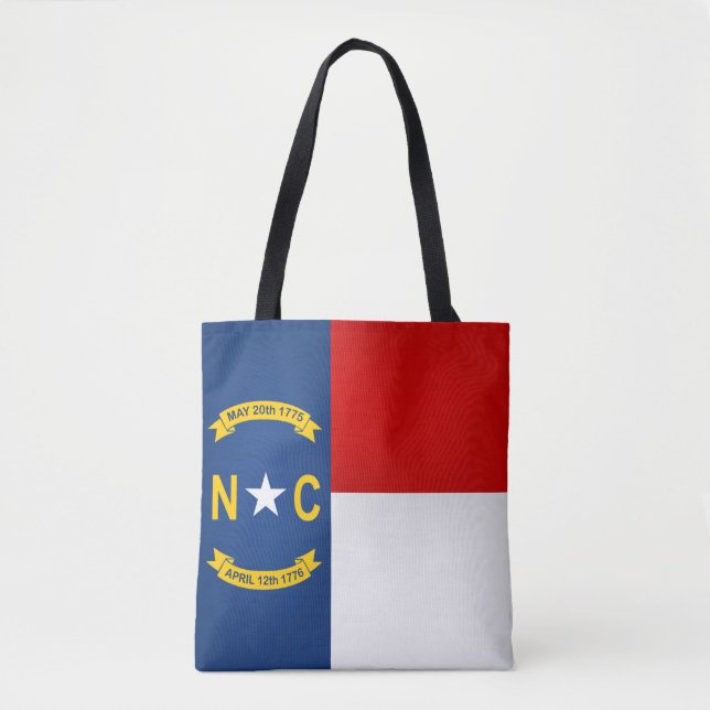 Cooler Staat der Flagge von North Carolina (Vorderseite)