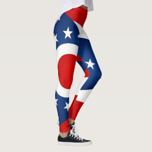 Cooler Staat der Ohio Flag Fashion Leggings