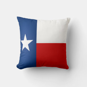 Cooler Staat der texanischen Flagge Kissen