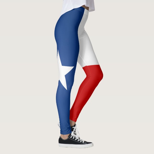 Cooler Staat der Texas-Flag-Fashion Leggings (Rechts)