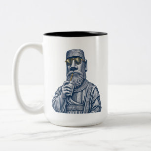 Cooler Steinmann Vintage Art Zweifarbiges Kaffeeta Zweifarbige Tasse