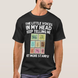 Cooler Stempel Für Männer Frauen Briefmarkensammel T-Shirt