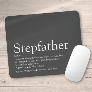 Cooler Stiefvater, Stiefvater Definition Lustig Gr Mousepad