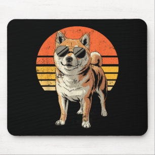 Cooler stolzer Shiba Inu Männer Frauen Vintage Hun Mousepad
