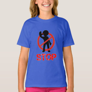 COOLER STOP   Geben Sie keine Grafik ein T-Shirt