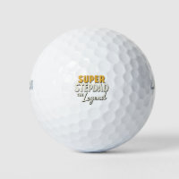 Cooler Super-Stiefvater, der Legende Golfbälle Sti