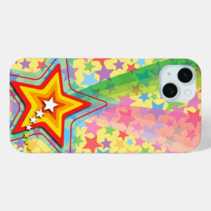 Cooler Superstar Rainbow Fun Farbenfroher Shooting Case-Mate iPhone Hülle