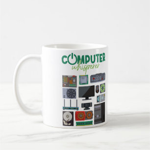 Cooler Support für Computer Geek Tech Nerd Kaffeetasse