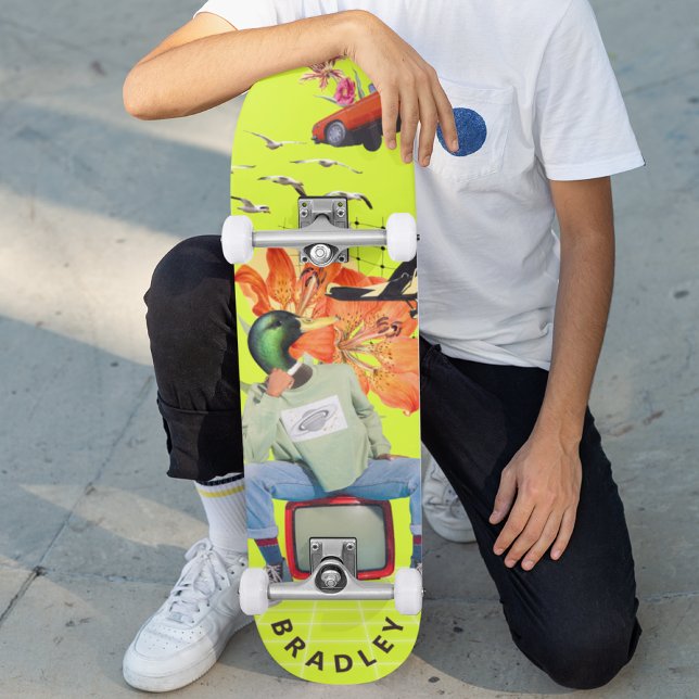 Cooler Surreal Funny Einzigartiger Personalisierte Skateboard (Von Creator hochgeladen)