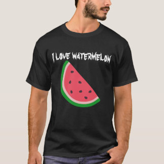 cooler T - Shirt für Wassermelonen und Sommerliebh