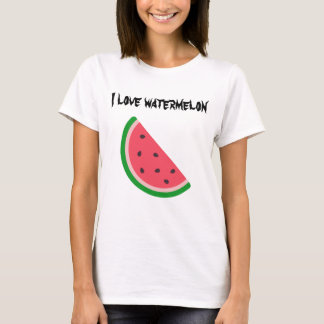 cooler T - Shirt für Wassermelonen und Sommerliebh
