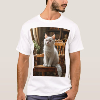 cooler T - Shirt mit Katzenautor