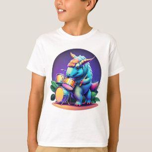 Cooler T - Shirt von Dinosaurier Unisex Kid