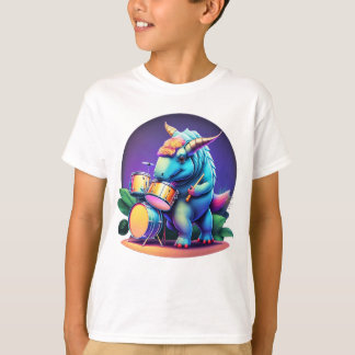 Cooler T - Shirt von Dinosaurier Unisex Kid