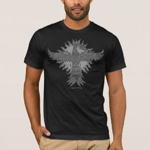 Cooler T - Shirtentwurf des Phoenix-Feuervogels T-Shirt