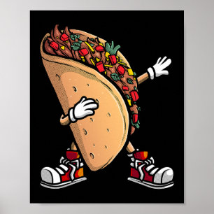 Cooler Taco Für Männer Frauen Cinco De Mayo Fiesta Poster