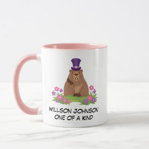 Cooler Tag der Murmeltiere Murmeltier Lustiger F Tasse